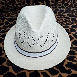 Straw Fedora Hat